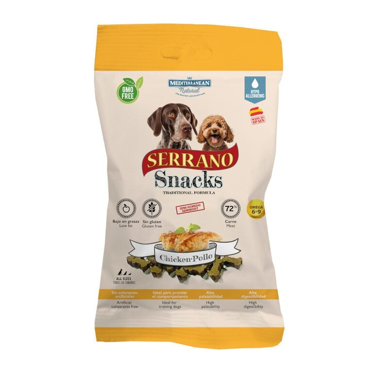 Serrano Kipsnacks voor honden 100 g