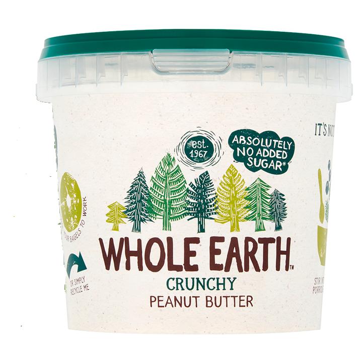 Beurre de cacahuète crunchy Whole Earth 1 kg
