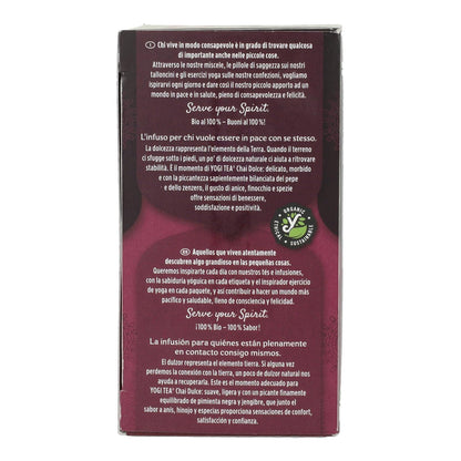 Yogi Tea BIO Chai dulce, 17 bolsitas