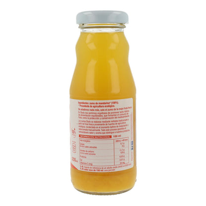 Jus de mandarine 100 % bio fraîchement pressé Ékolo 200 ml