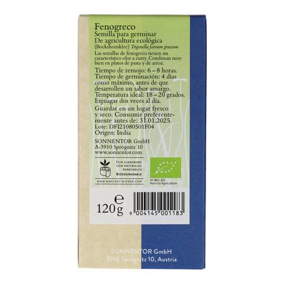 Semi di fieno greco biologici da germinare