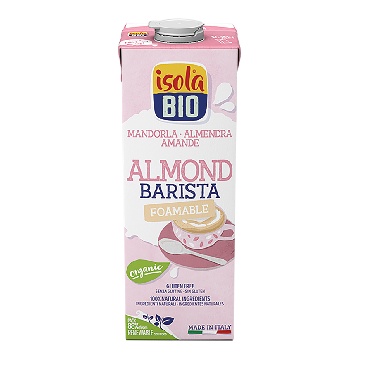 Barista BIO Mandeldrink Isola Bio 1 l