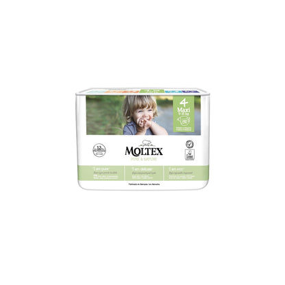 Moltex Pure & Nature luiers T4 (9-15 kg),  50 stuks