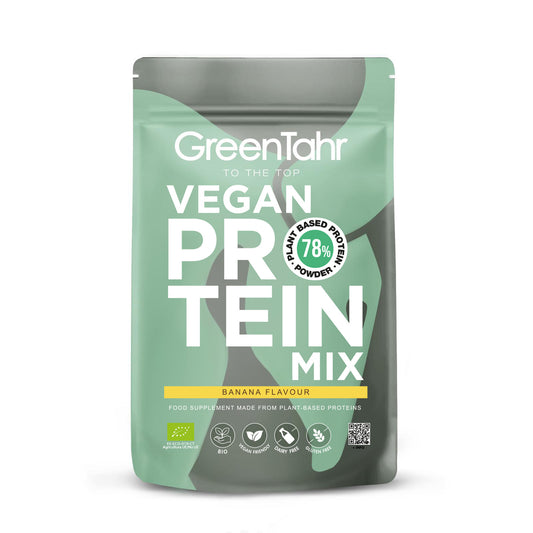 Vegansk proteinblandning ECO 78 % banan 750 g