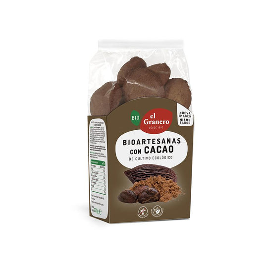 Ambachtelijke koekjes met biologische cacao Granero 220 g