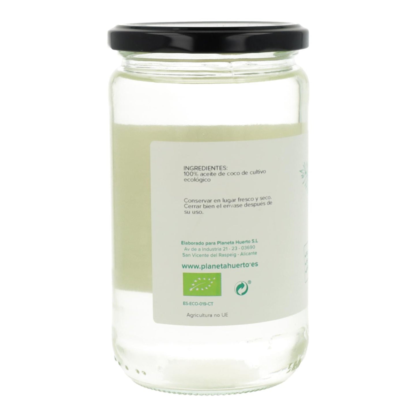 Opakowanie 3xOrganiczny dezodorowany olej kokosowy ECO Planeta Huerto 500 ml