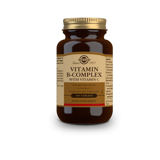 Vitamin B-Komplex mit Vitamin C Solgar 100 Tabletten