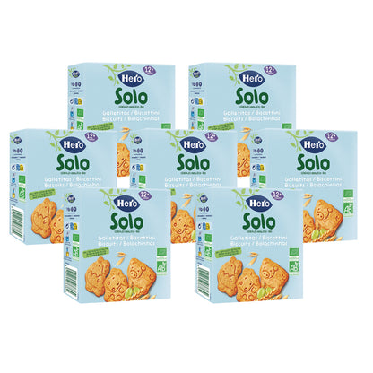 Pakket 7x dierenkoekjes Solo Cereals 100 g-Hero Solo