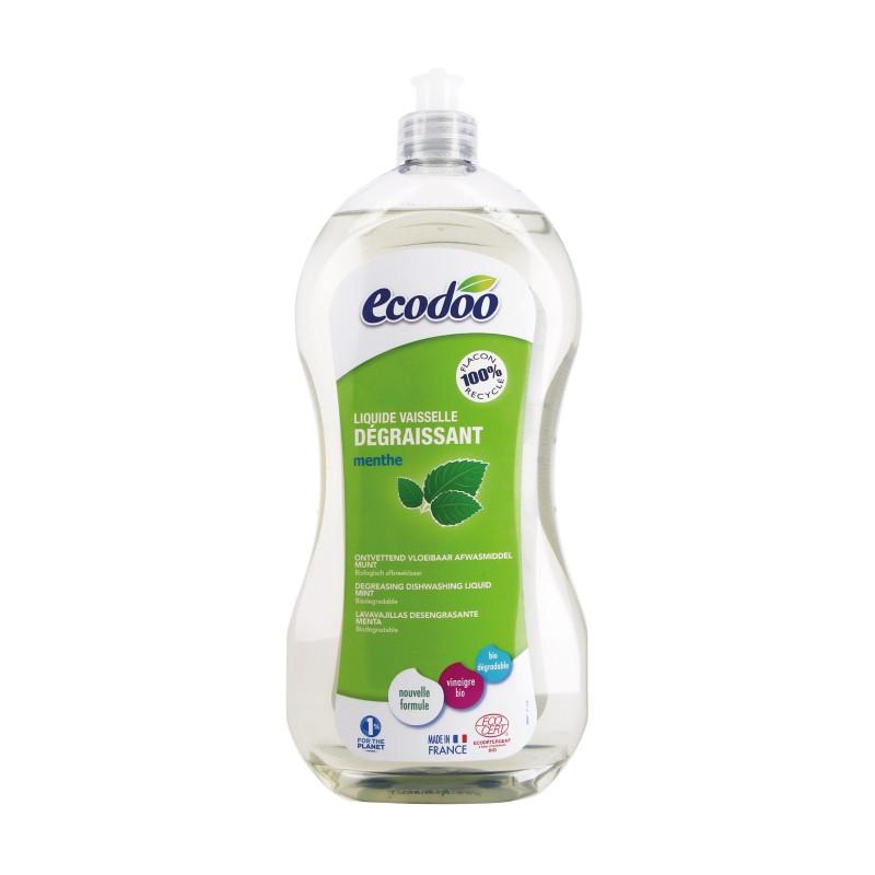 Detergente per lavastoviglie sgrassante alla menta Ecodoo 1 L