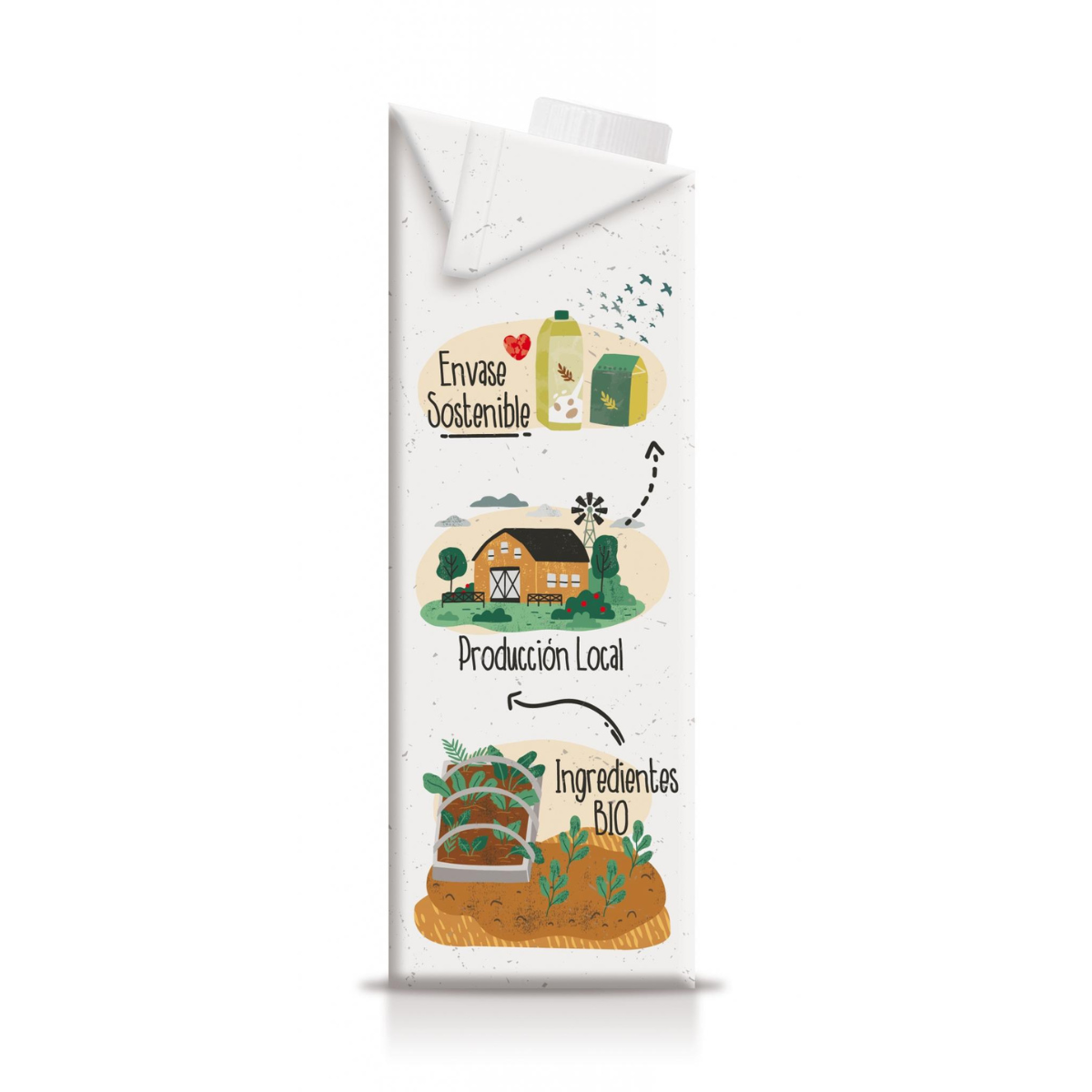 Biologische haverdrank voor de botten Soria Natural 1 L
