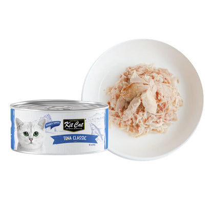 Kit Cat Toppers - Tonijn & Katsobushi 80 g Natvoer voor katten in gelatine