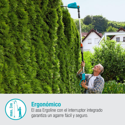 THS Li-18/42 Gardena battery-powered telescopic hedge trimmer