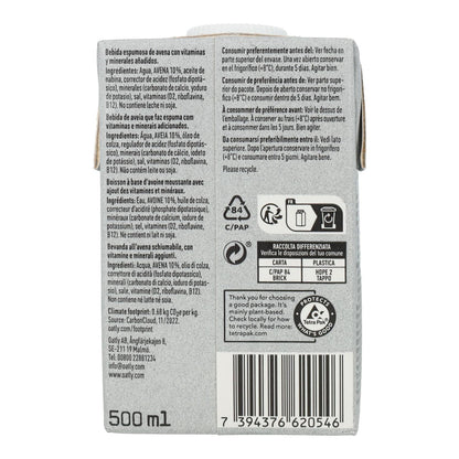 Getränk Oat Barista Oatly 500 ml