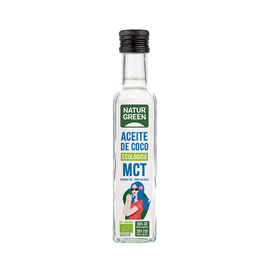 Biologische MCT-kokosolie NaturGreen 250 ml