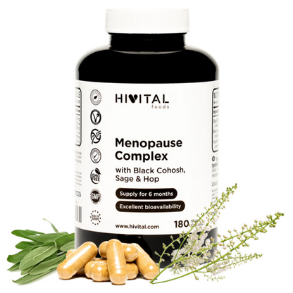 Menopause Complex Hivital 180 cápsulas veganas