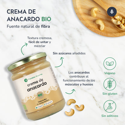 Crema di anacardi ECO Planeta Huerto 350 g