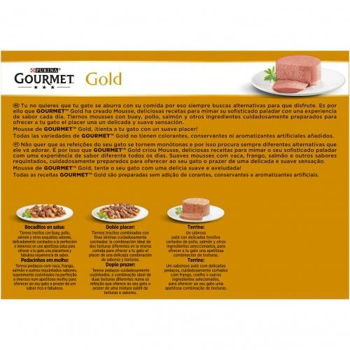 GOURMET GOLD Mousse Pack sortiment (24 x 85 g)