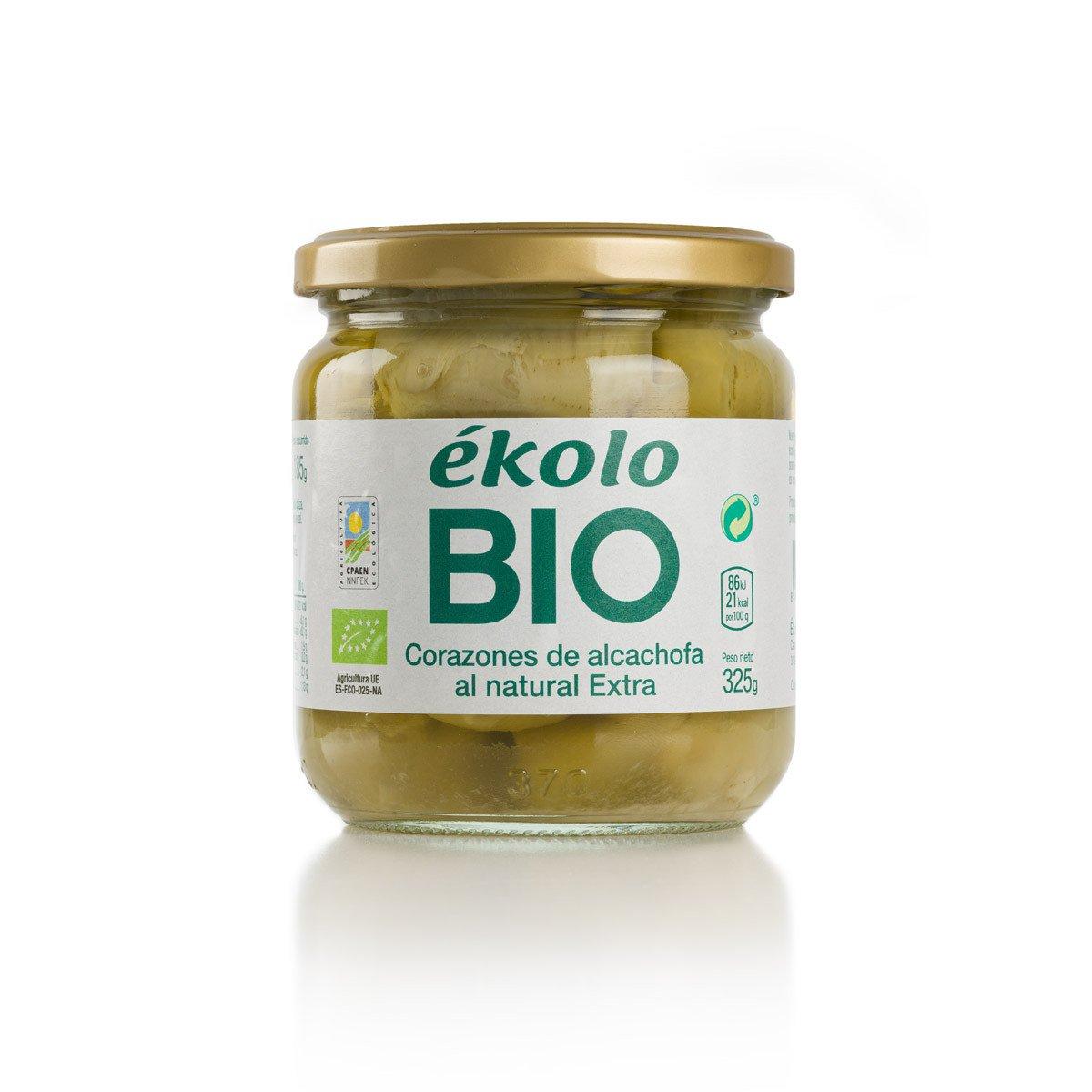 Alcachofas Ecológicas Enteras BIO Ekolo 325 g