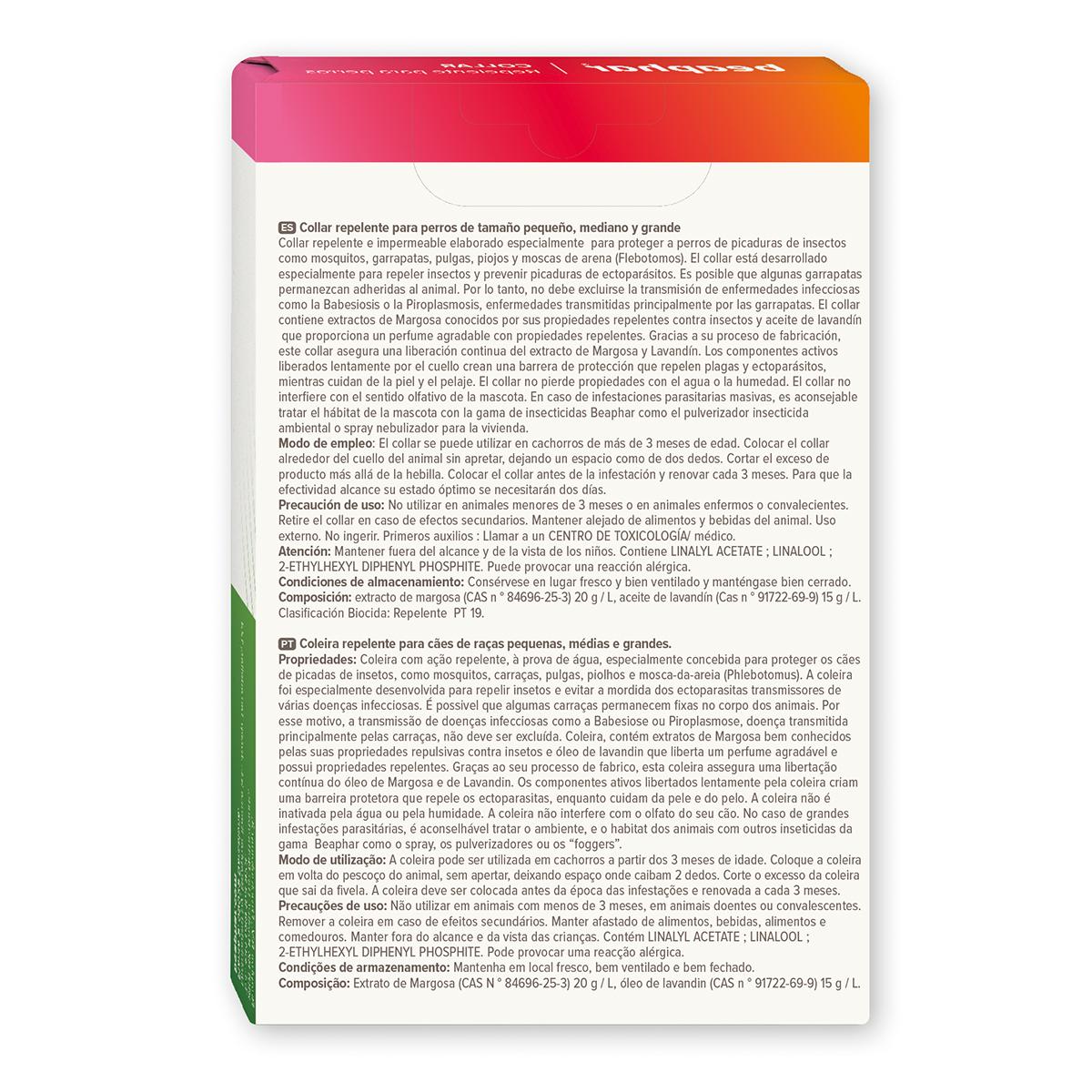 Collier répulsif Bio Band pour chiens Beaphar 65 cm