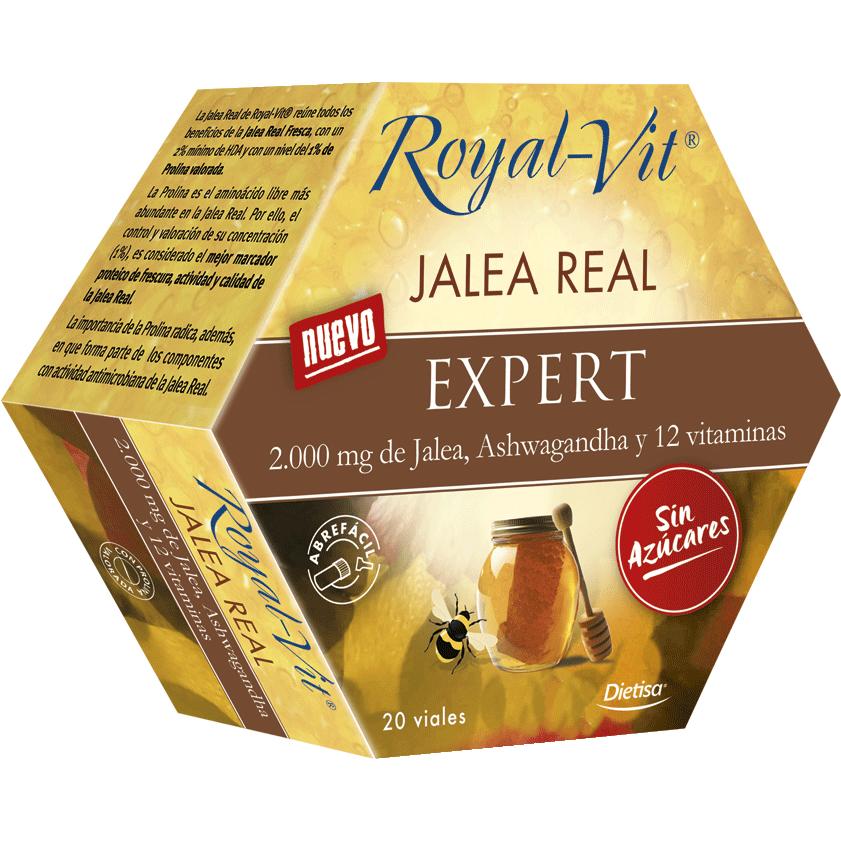 Gelée Royale Expert Ashwagandha und 12 Vitamine Royal Vit 20 Fläschchen