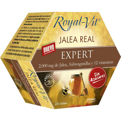 Gelée Royale Expert Ashwagandha und 12 Vitamine Royal Vit 20 Fläschchen