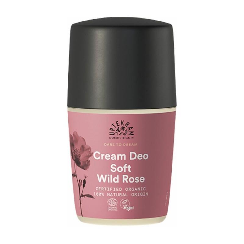 Dezodorant w kulce Soft Wild Rose Urtekram 50 ml