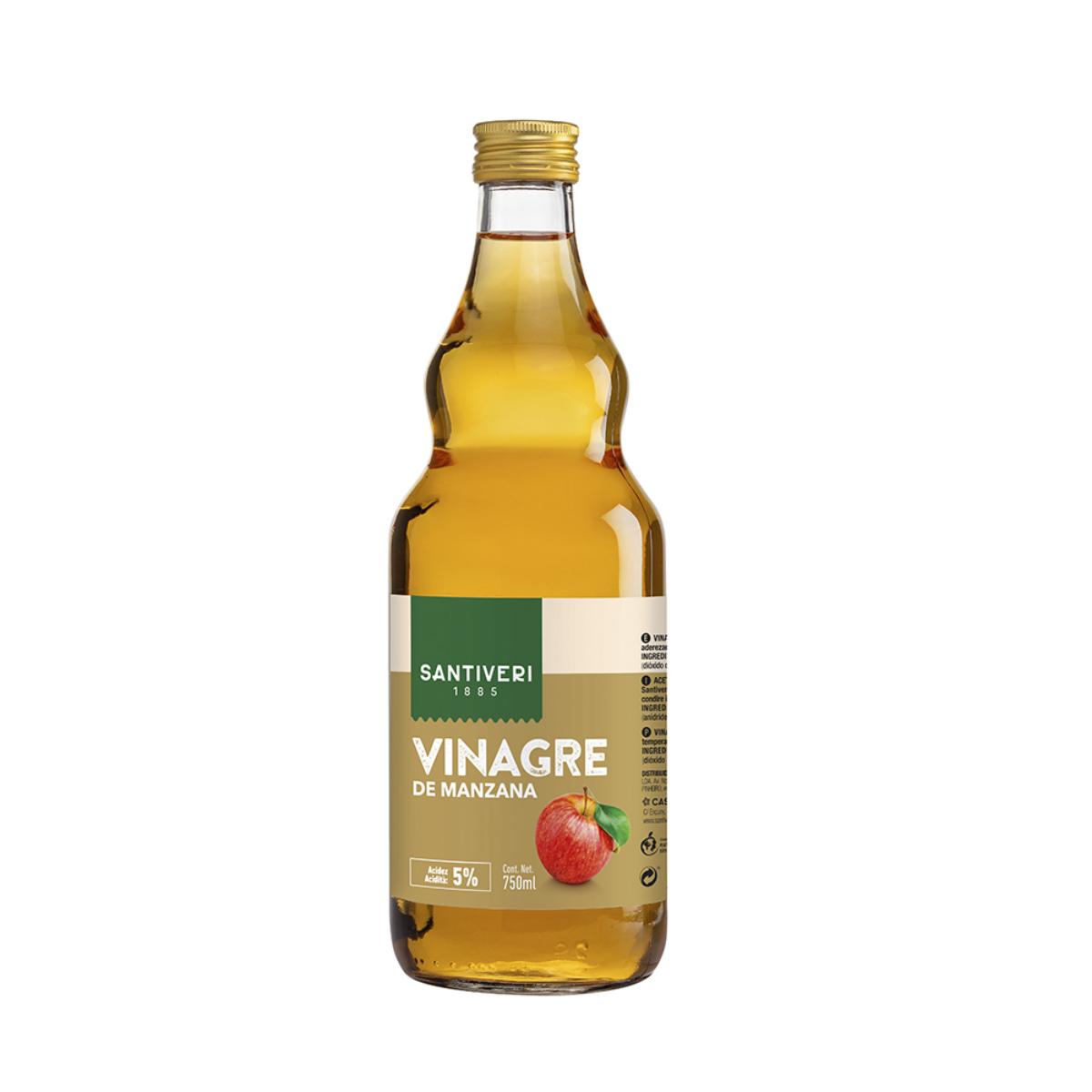 Aceto di mele 750 ml Santiveri
