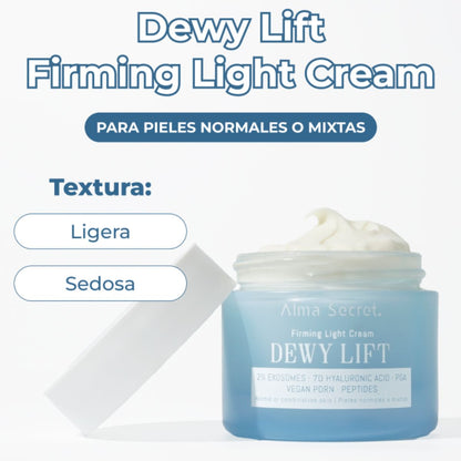 KREM UJĘDRNIAJĄCY NA DZIEŃ DEWY LIFT LIGHT – SKÓRA NORMALNA I MIESZANA Z 2% EGZOSOMAMI 50 ML