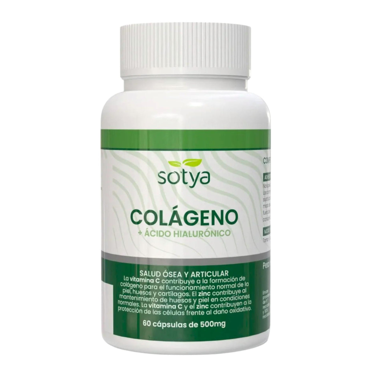 Collagen with Hyaluronic Acid, Sotya, 60 capsules