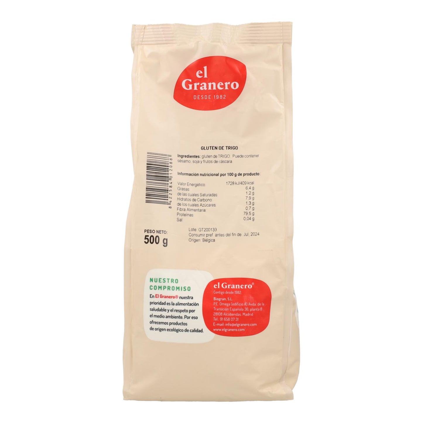 Tarwegluten El Granero 500 g