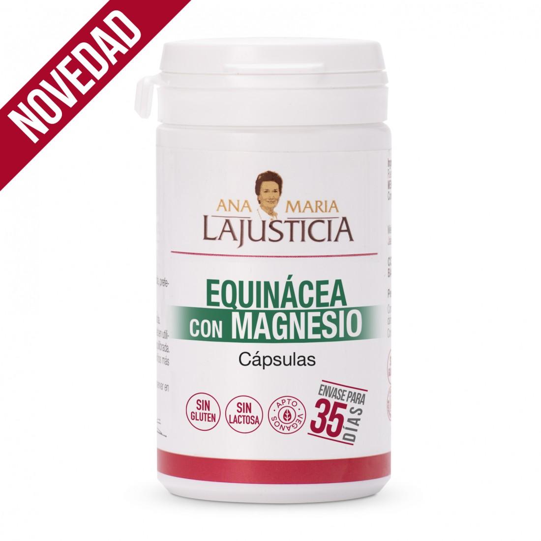 Echinacea con magnesio  Ana María LaJusticia 70 capsule.