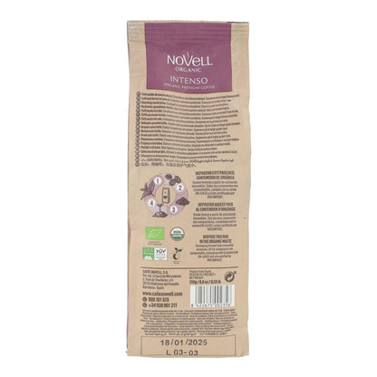 Ekologisk malet kaffe Intenso 250 g