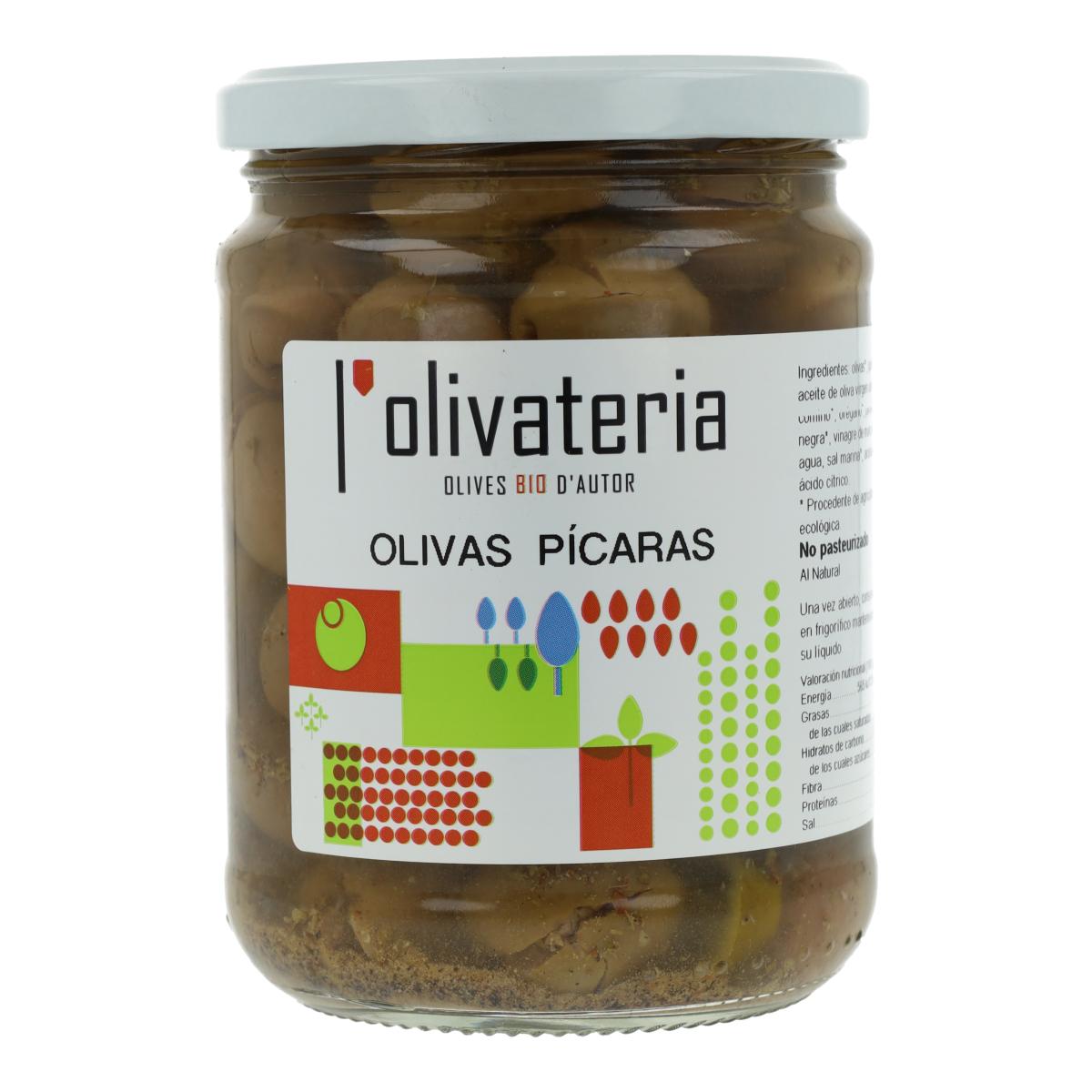 Aceitunas Picaras Olivateria 225G Bio