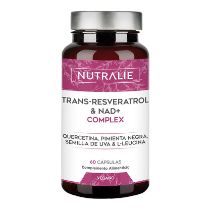 Nutralie Trans Resveratrol en NAD+ Complex 686 mg 60 capsules