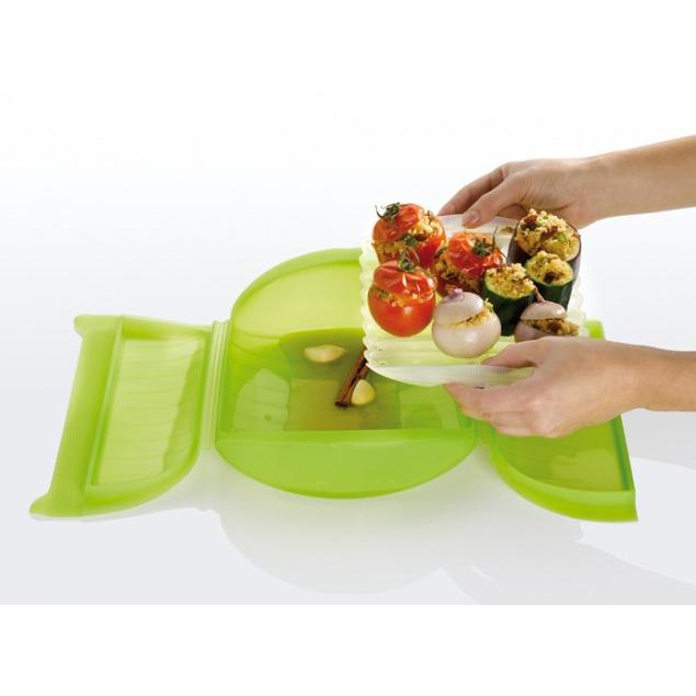 Dampfgarer mit Tablett für 3-4 Personen Lékué