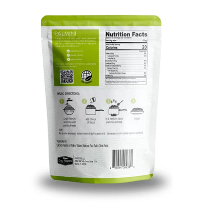 Pâtes Linguine aux cœurs de palmier Palmini 338 g