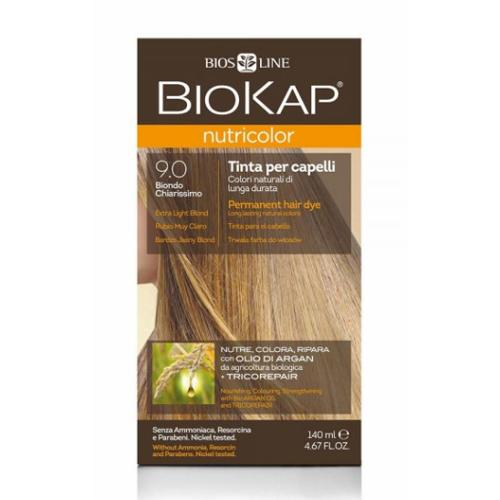 Hårfärg mycket ljus blond Bye 9.0 Biokap 140 ml