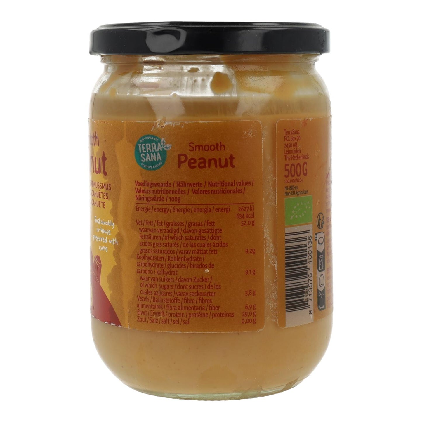 Crema de cacahuete Terrasana 500 g