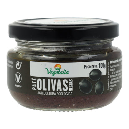 Pâté van zwarte olijven BIO Vegetalia 100 g