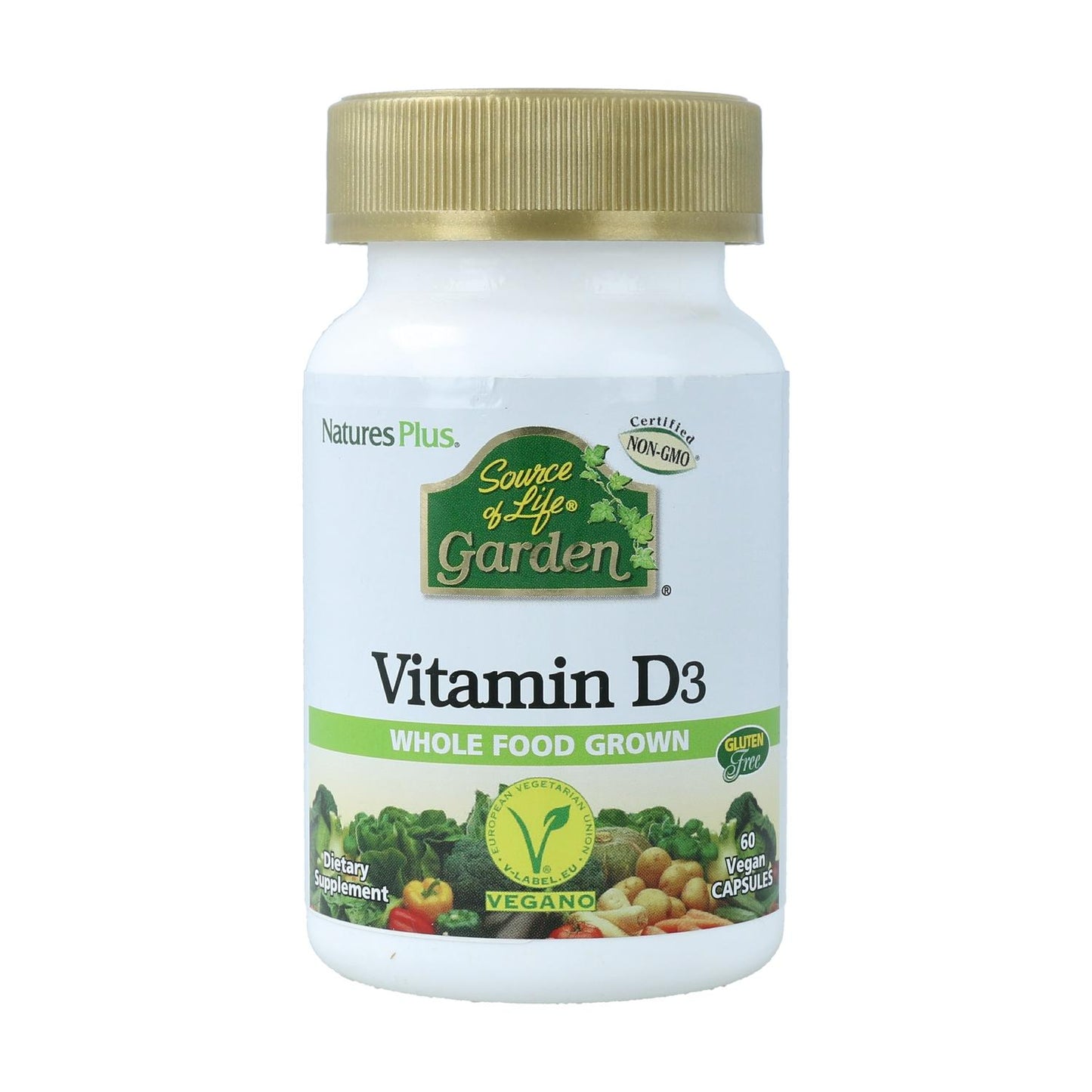 Vitamine D3 Garden Nature's Plus, 60 tabletten