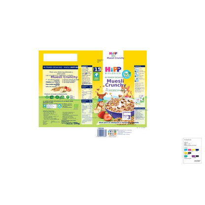 Crunchy muesli voor kinderen Bio +15 maanden HiPP 200 g