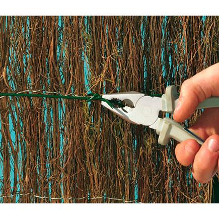 Drut ocynkowany powlekany plastikiem Plast Wire 50 m Nortene Ø12 mm