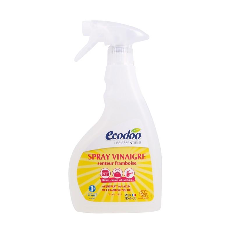 Vinaigre de framboise en spray Ecodoo 500 ml