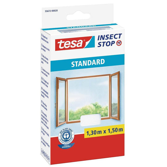 Standard white window mosquito net 1.3 m x 1.5 m Tesa