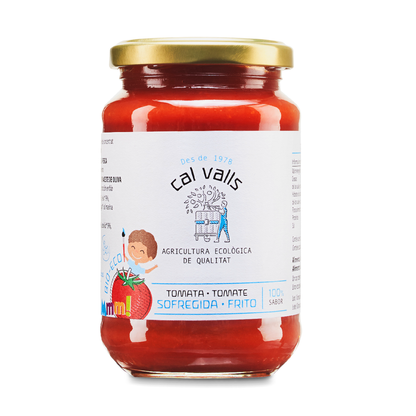 Pomidor w sosie bez dodatku cukru ekologiczny Cal Valls 350 g