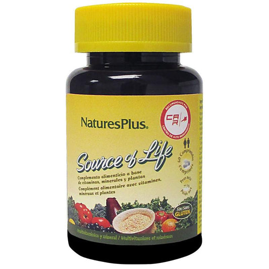 Multivitaminpräparat Source of Life Nature's Plus 60 Tabletten