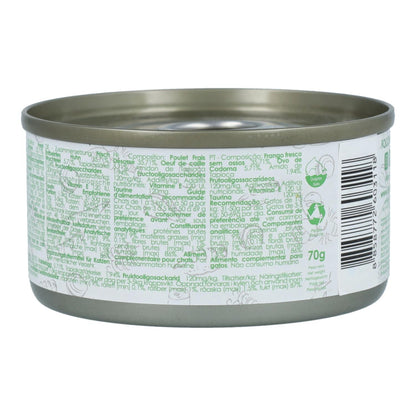 Kit Cat Lata Gravy - Pollo & Uova di quaglia 70 g Cibo umido per gatti in salsa