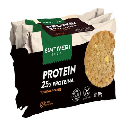 Glutenvrije proteïnepannenkoeken Santiveri 3 pakken van 57 g