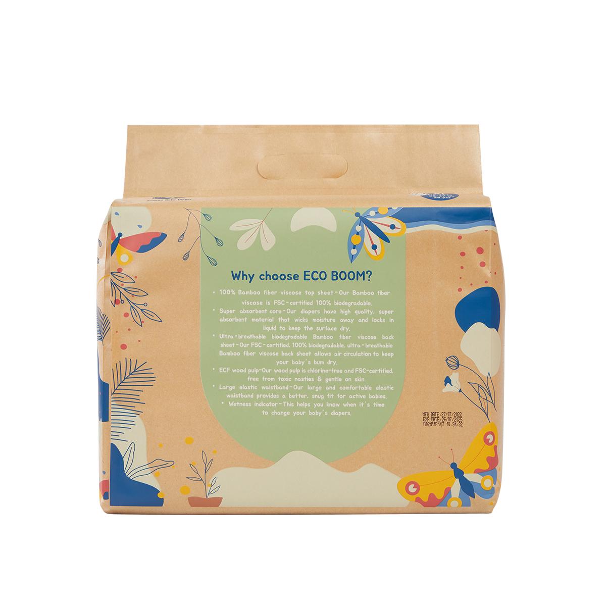 Ecoboom T5 bamboe luier (12 tot 17 kg) 28 stuks