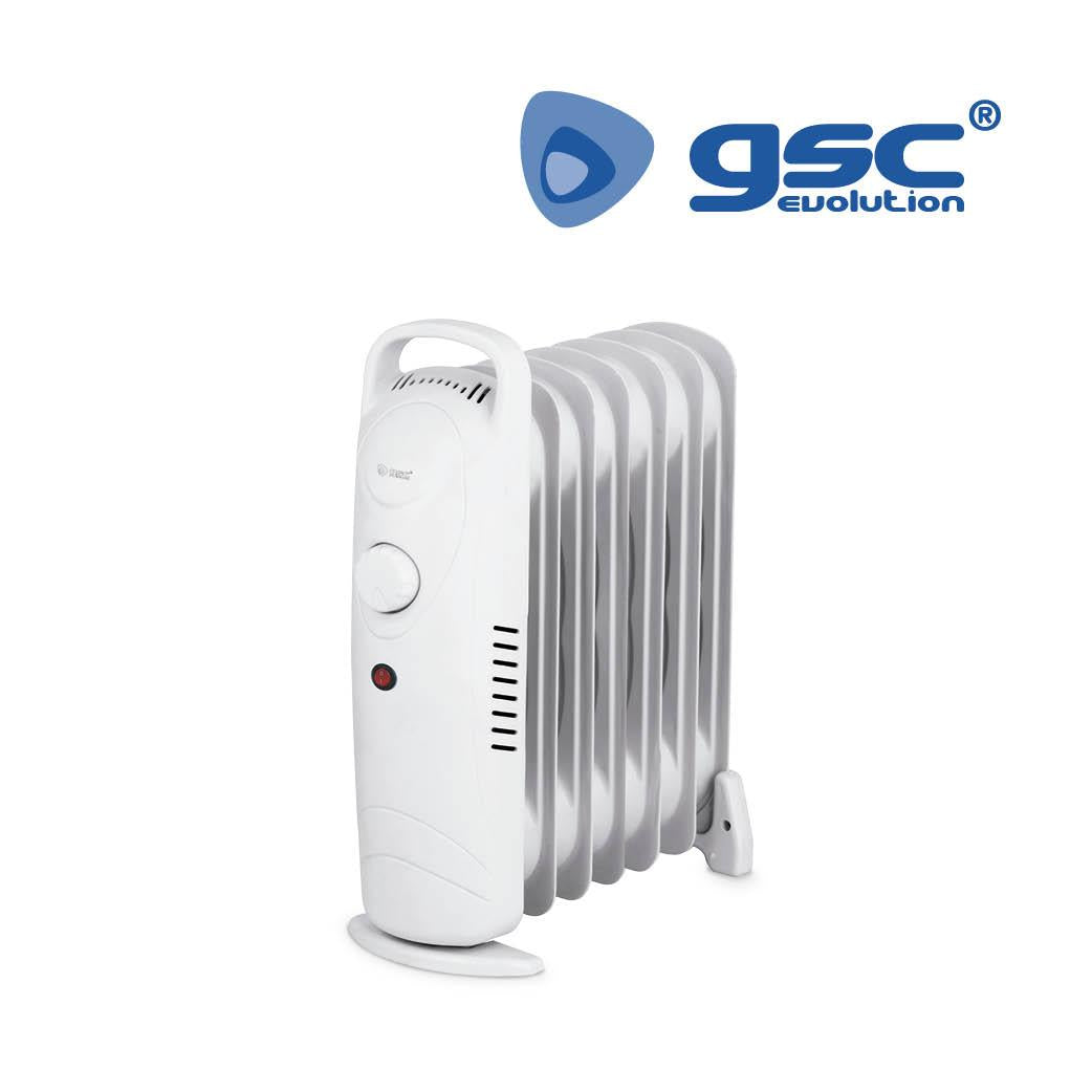 GSC Mini-radiador de aceite 600 W 7 elementos